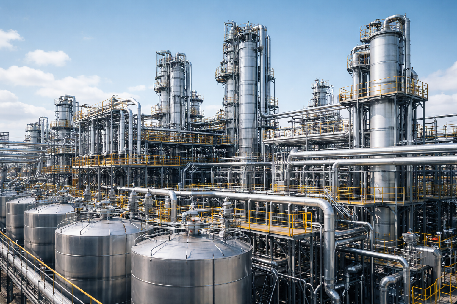 Inline analyzers monitoring chemical manufacturing processes